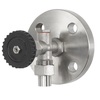 Level gauge upper valve fig. 578BO stainless steel/FPM PN10 DN20